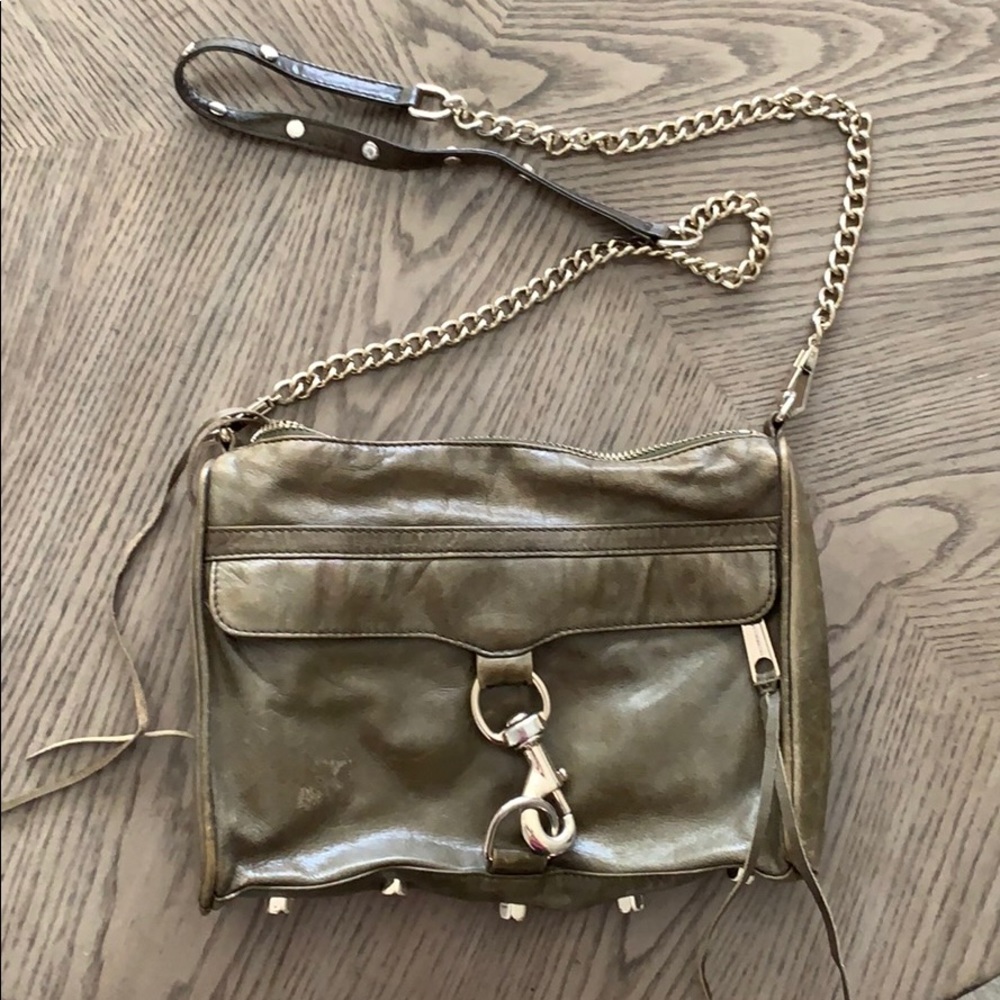Rebecca Minkoff MAC Crossbody in olive green